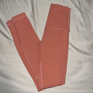 Lululemon align leggings super high rise full length worn once